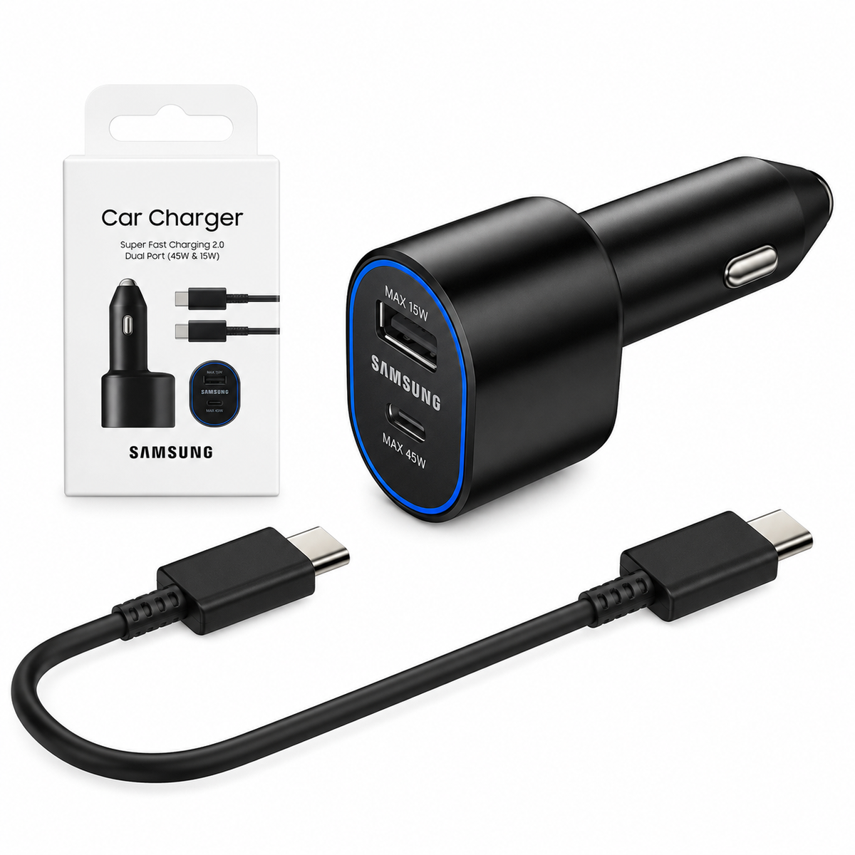Chargeur Voiture Samsung USB-C 45W