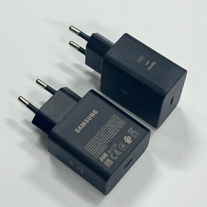 Chargeur Samsung USB-C 60W Charge Rapide