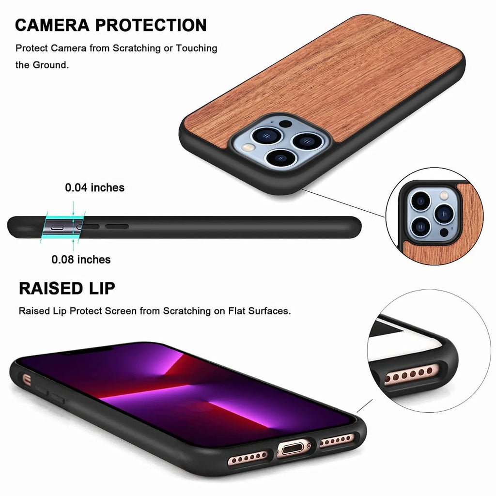 Coque Bois Premium iPhone