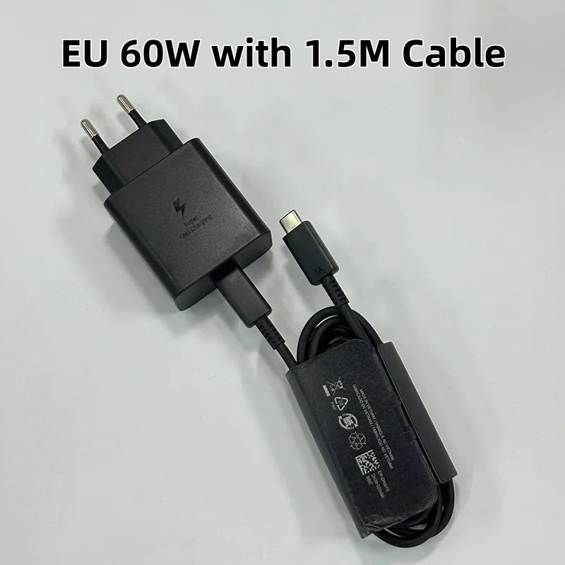 Chargeur Samsung USB-C 60W Super Fast Charge