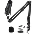 Microphone Professionnel USB RGB avec Bras