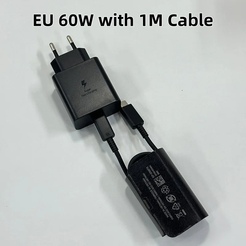 Chargeur Samsung USB-C 60W Super Fast Charge