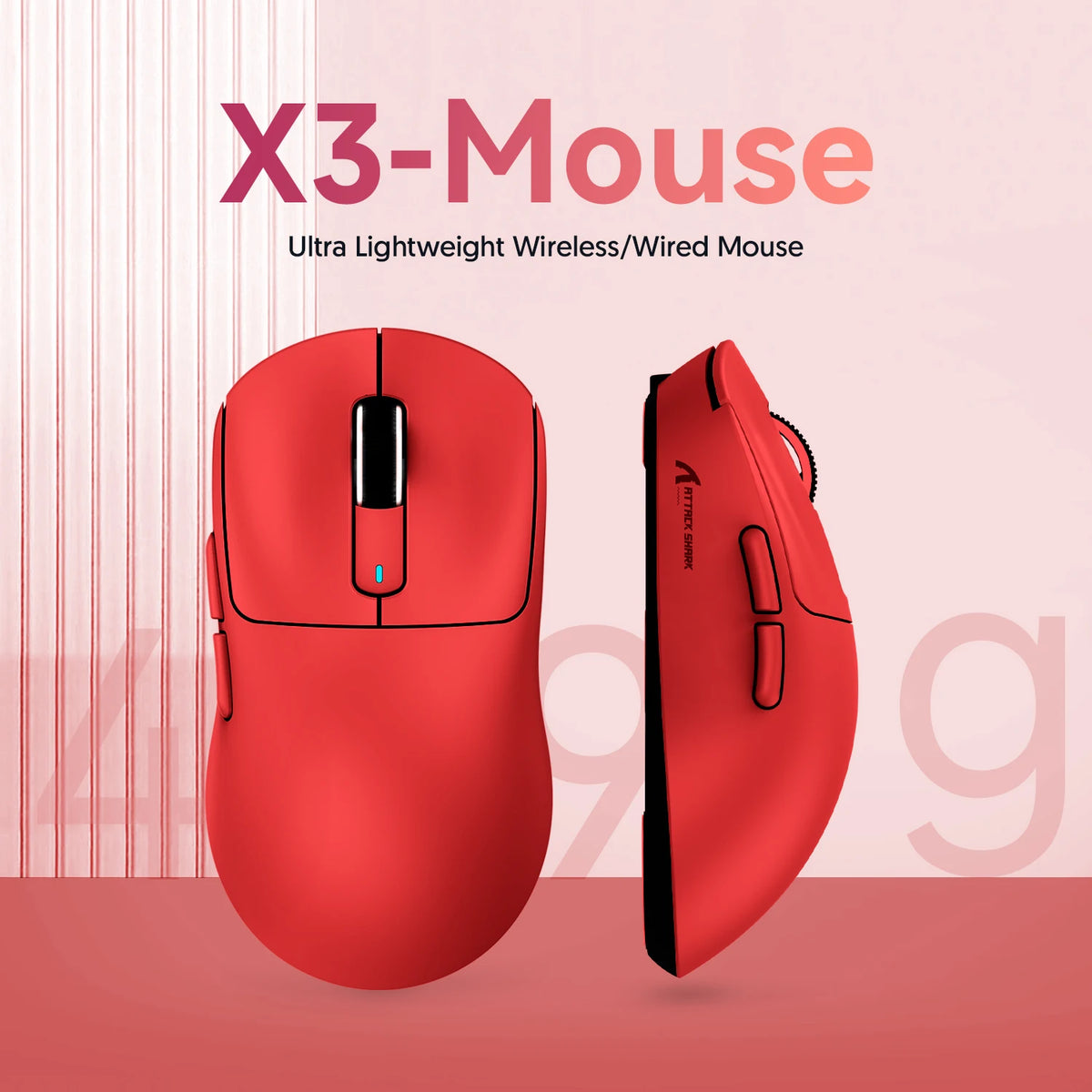 Souris Gaming ATTACK SHARK X3