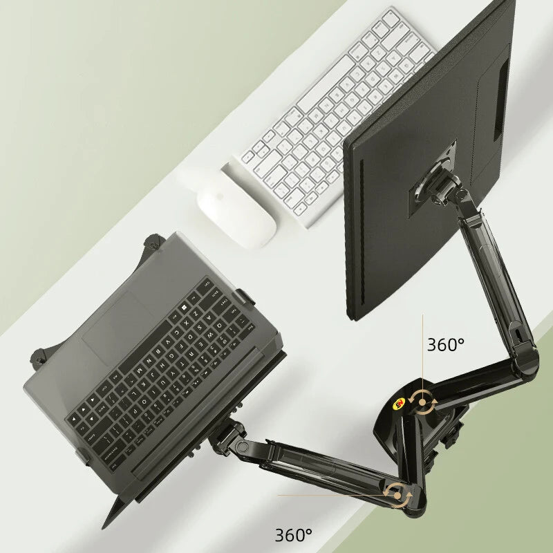 Support Double Écran + PC Portable