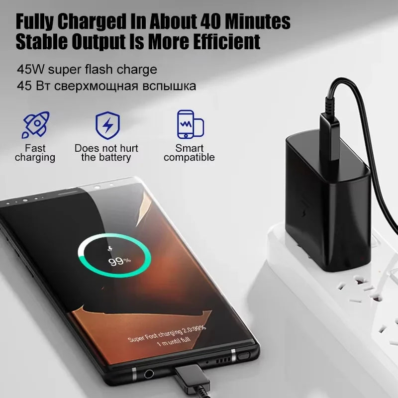 Chargeur Rapide Samsung 45W