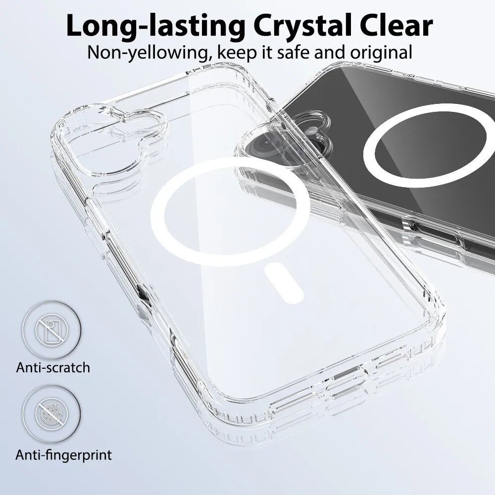 Coque MagSafe Transparente – Compatible iPhone