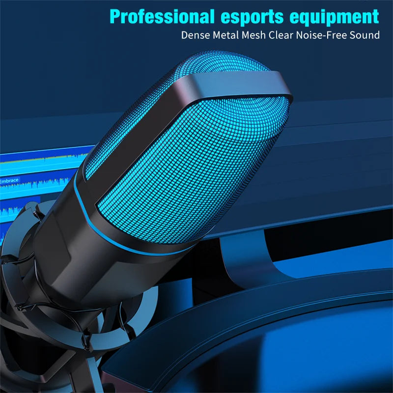 Microphone USB RGB Gaming