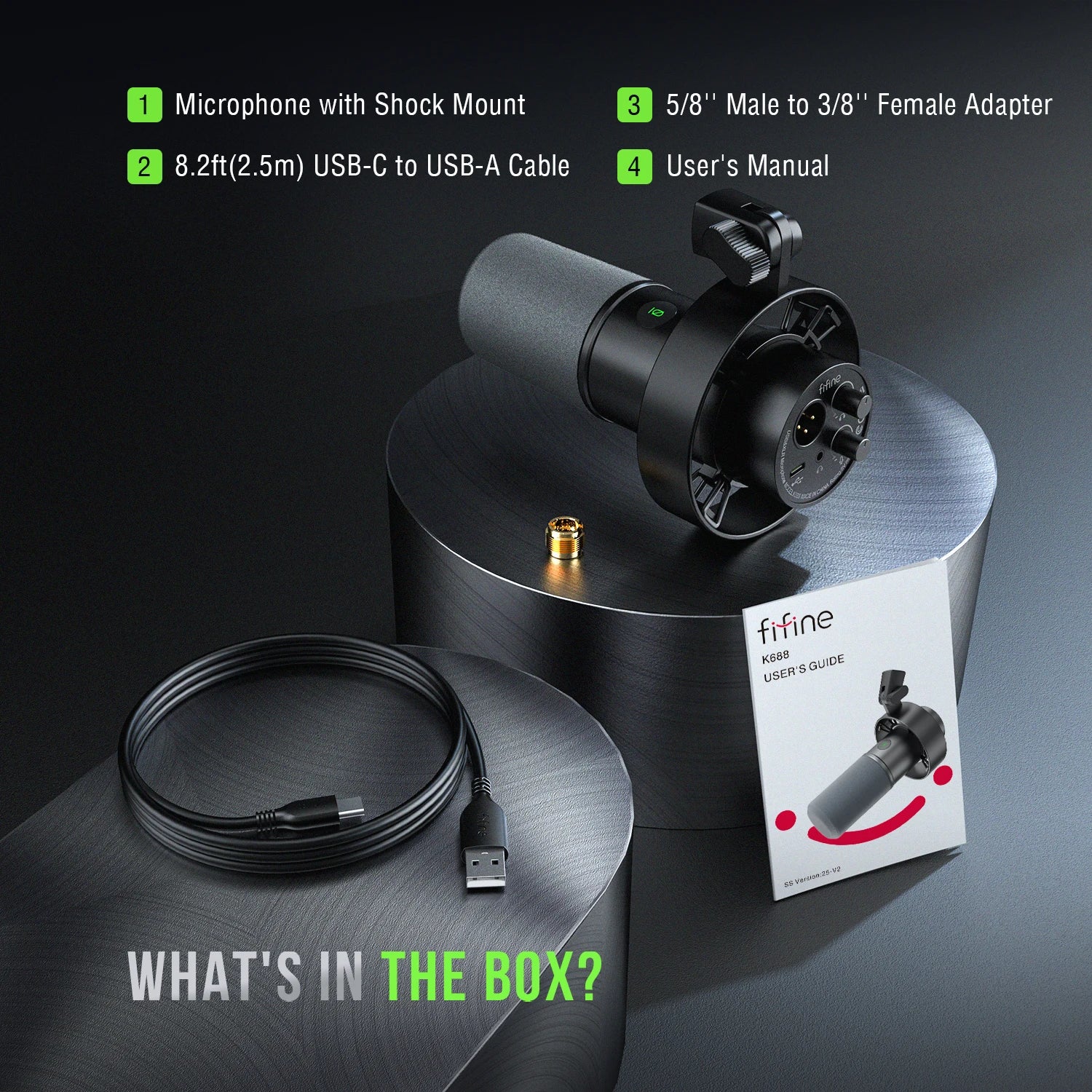 Microphone Dynamique FIFINE USB/XLR