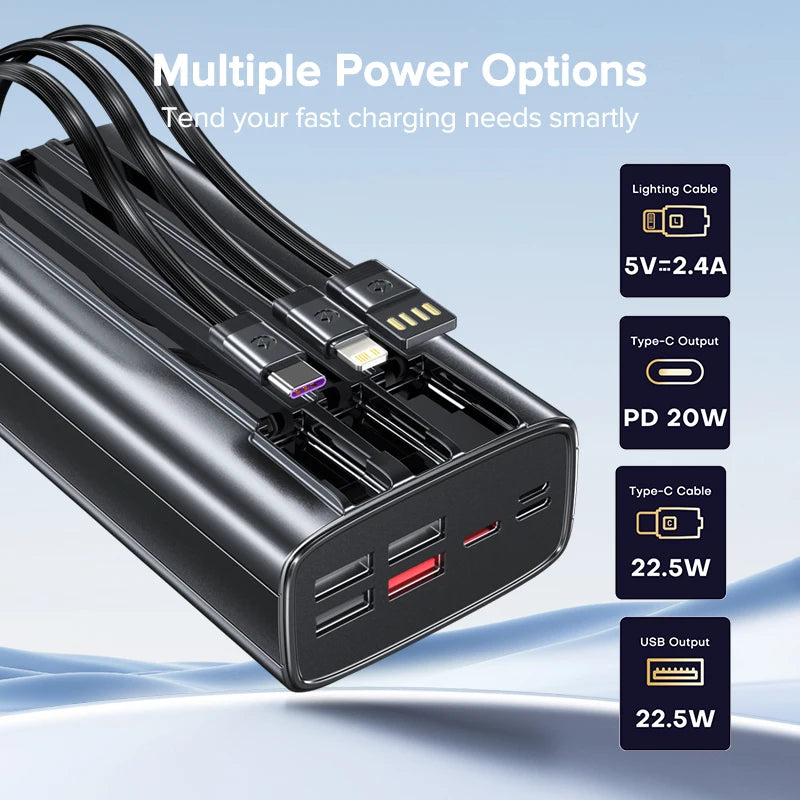 Batterie Externe QOOVI 30000 mAh 22.5W