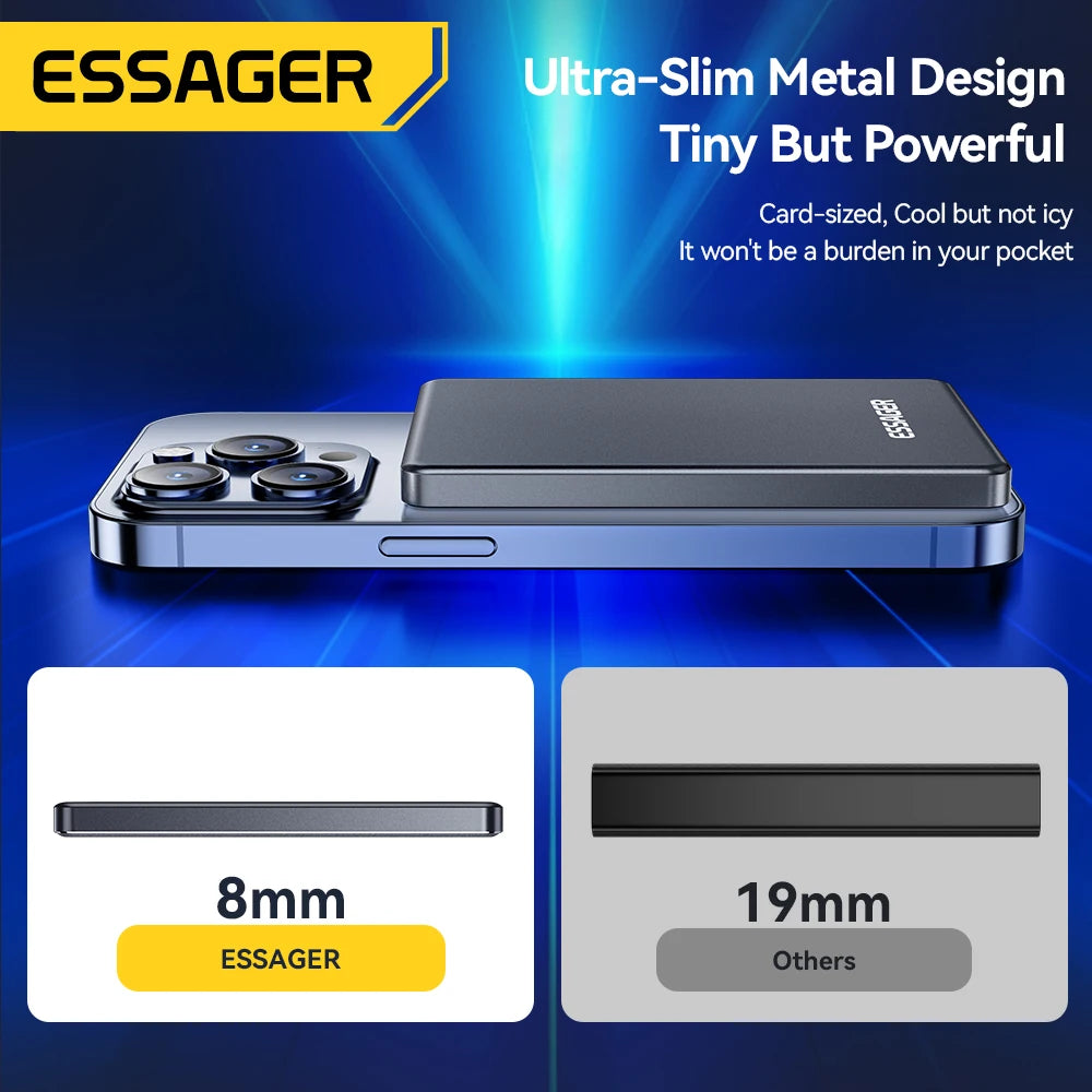 Chargeur Sans Fil Magnétique Essager 20W