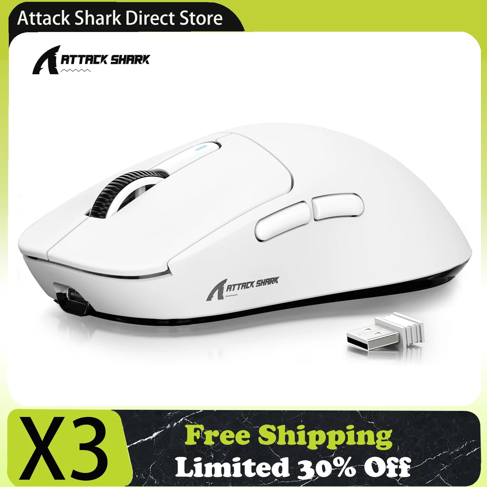 Souris Gaming ATTACK SHARK X3