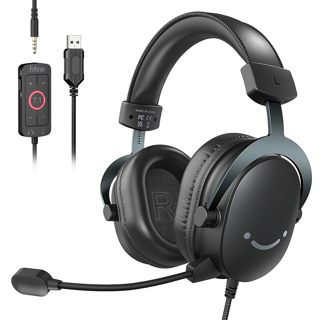 Casque Gaming FIFINE avec Micro 3,5 mm