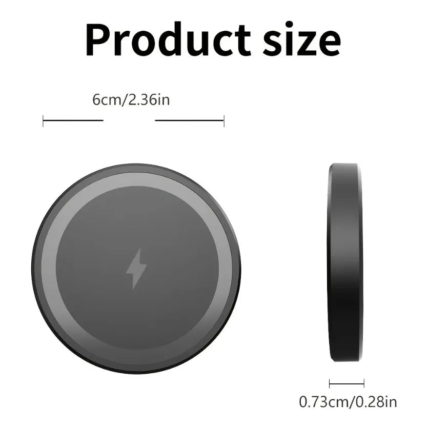 Chargeur Magnétique Sans Fil 15W USB-C