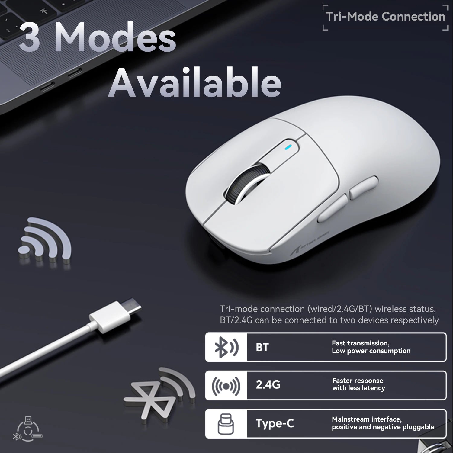 Souris Gaming ATTACK SHARK X3