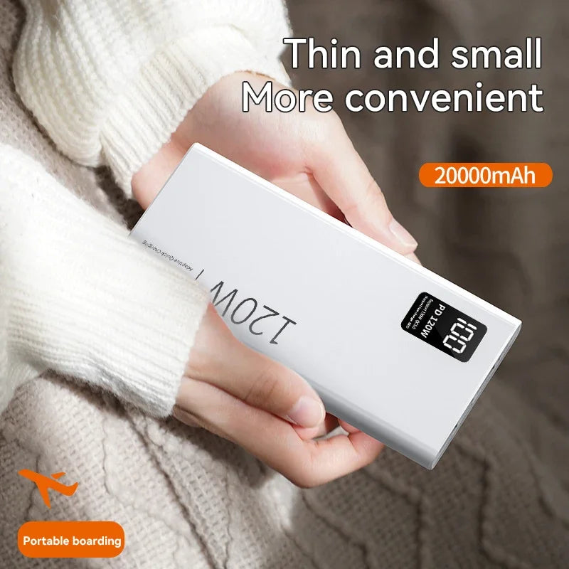 Batterie Externe 80000 mAh Charge Rapide