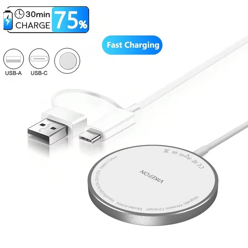 Chargeur Magnétique Sans Fil MagSafe 15W