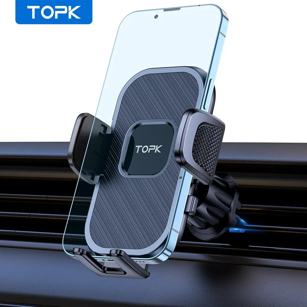 Support Téléphone Voiture – Fixation Automatique