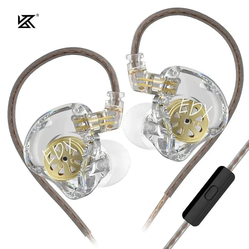 Écouteurs KZ EDX Lite HiFi avec Micro