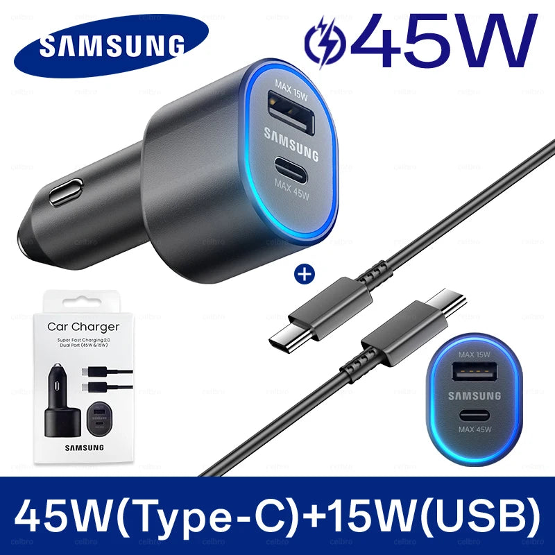 Chargeur Samsung USB-C 45W Super Fast Charge