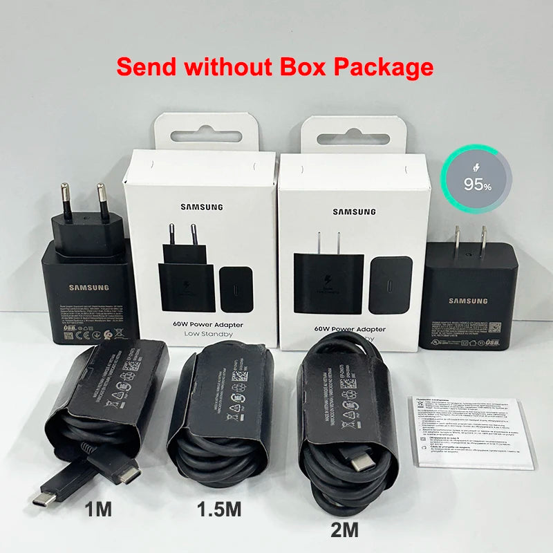 Chargeur Samsung USB-C 60W Super Fast Charge