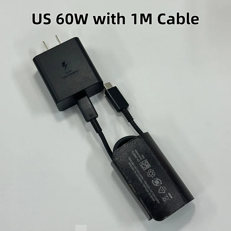 Chargeur Samsung USB-C 60W Super Fast Charge