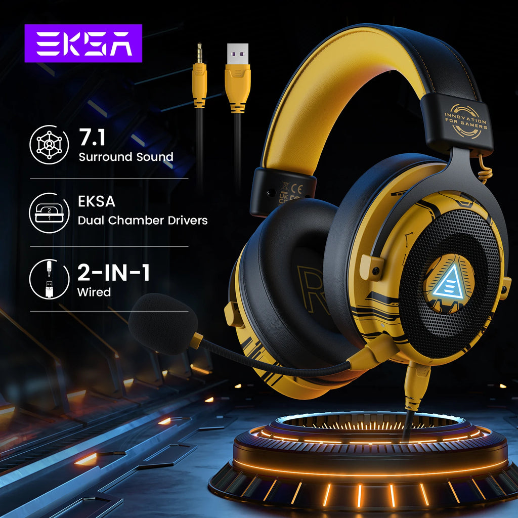 Casque Gaming EKSA E900 Pro RGB