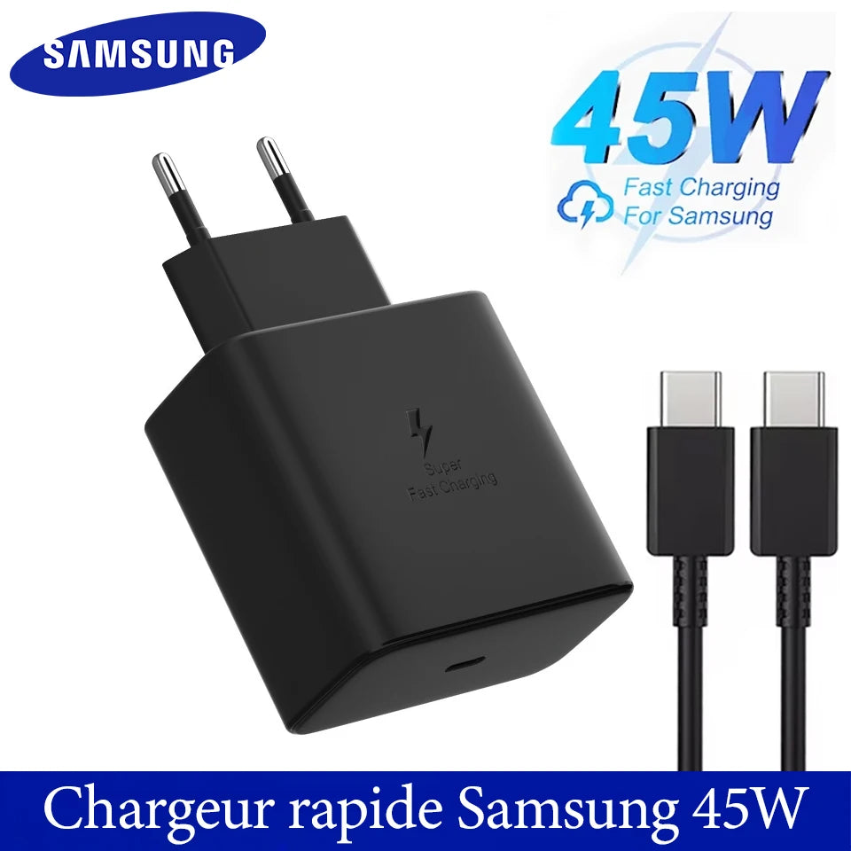 Chargeur Rapide Samsung 45W