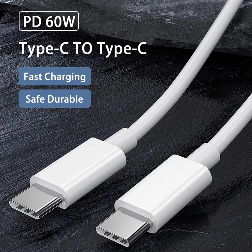 Câble USB-C vers USB-C 60W