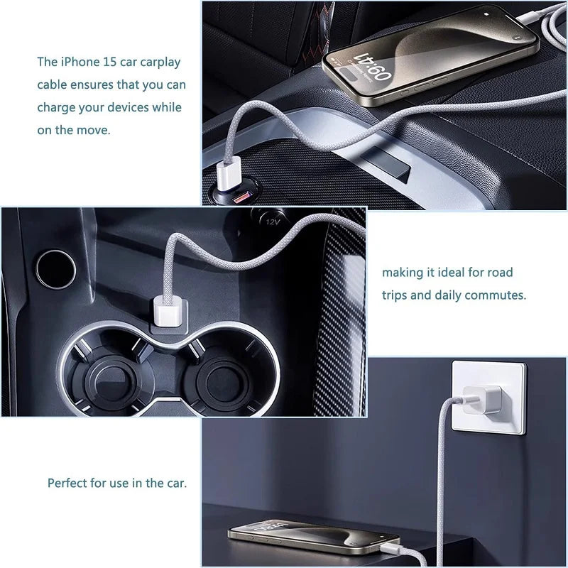 Câble USB-C vers USB-C PD 60W Premium