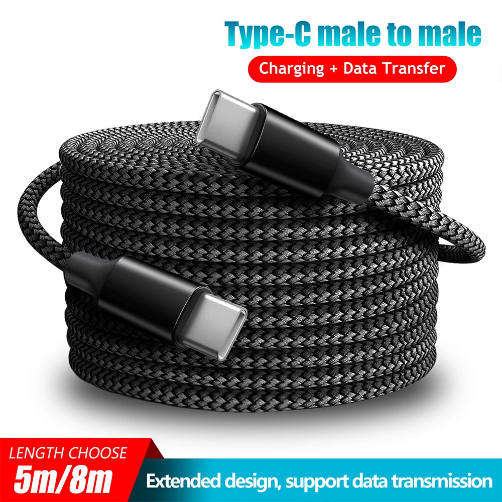 Câble USB-C Tressé Haute Résistance
