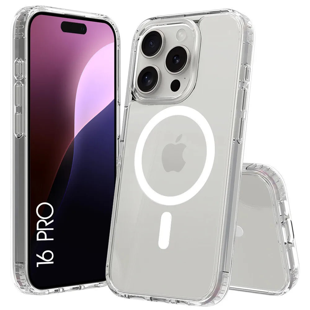 Coque MagSafe Transparente – Compatible iPhone