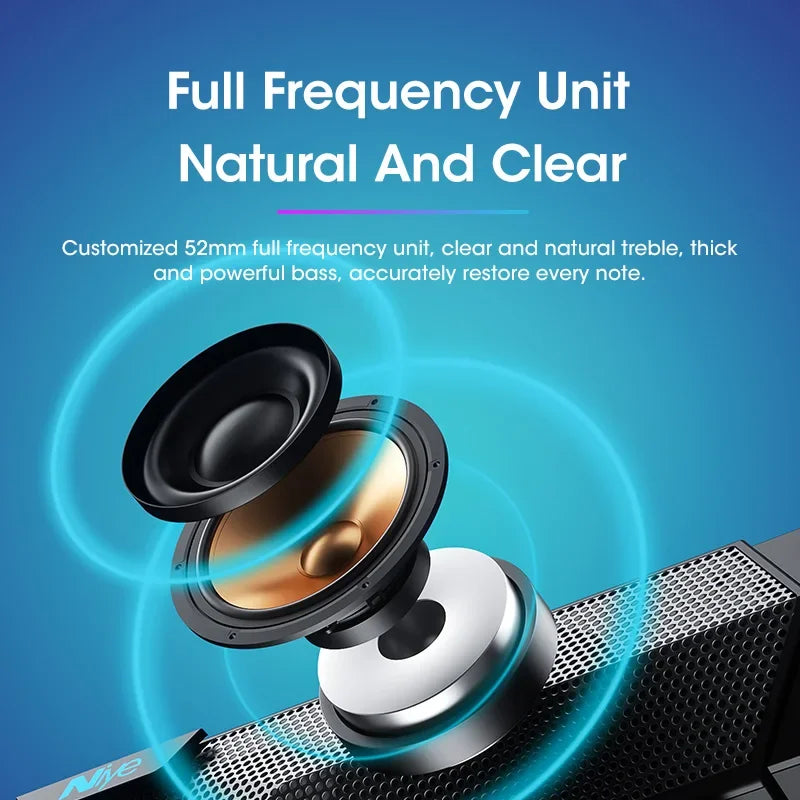 Enceinte Bluetooth Gaming RGB 4D