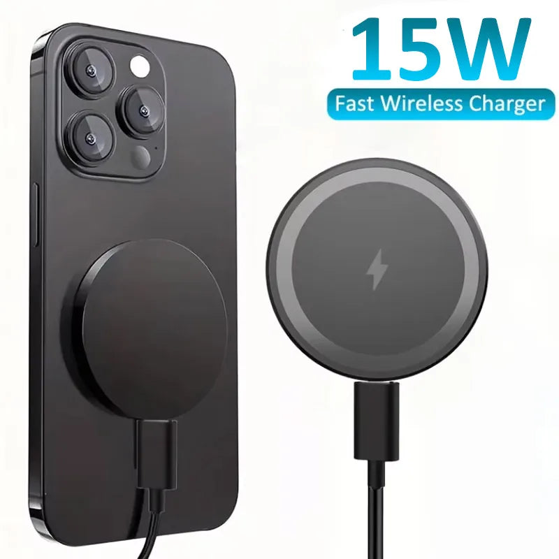 Chargeur Magnétique Sans Fil 15W USB-C