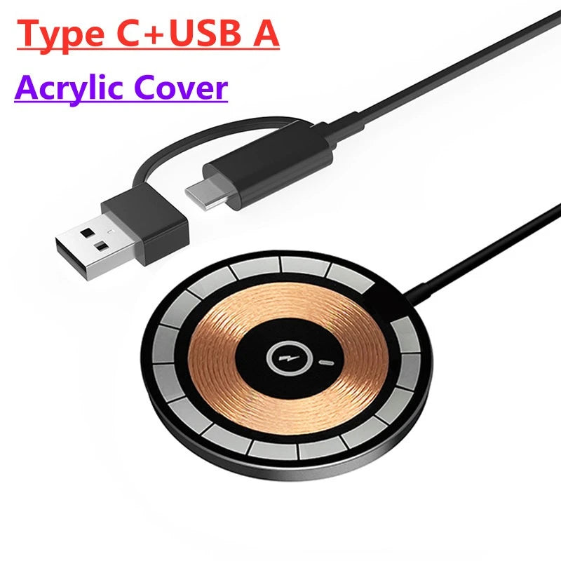 Chargeur Magnétique Sans Fil MagSafe 15W