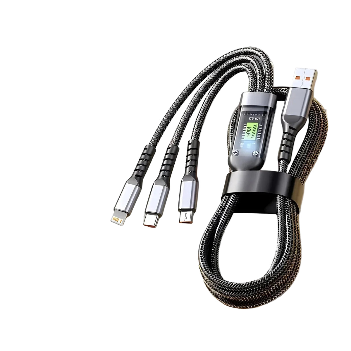 Câble Multi-Charge 100W 4-en-1