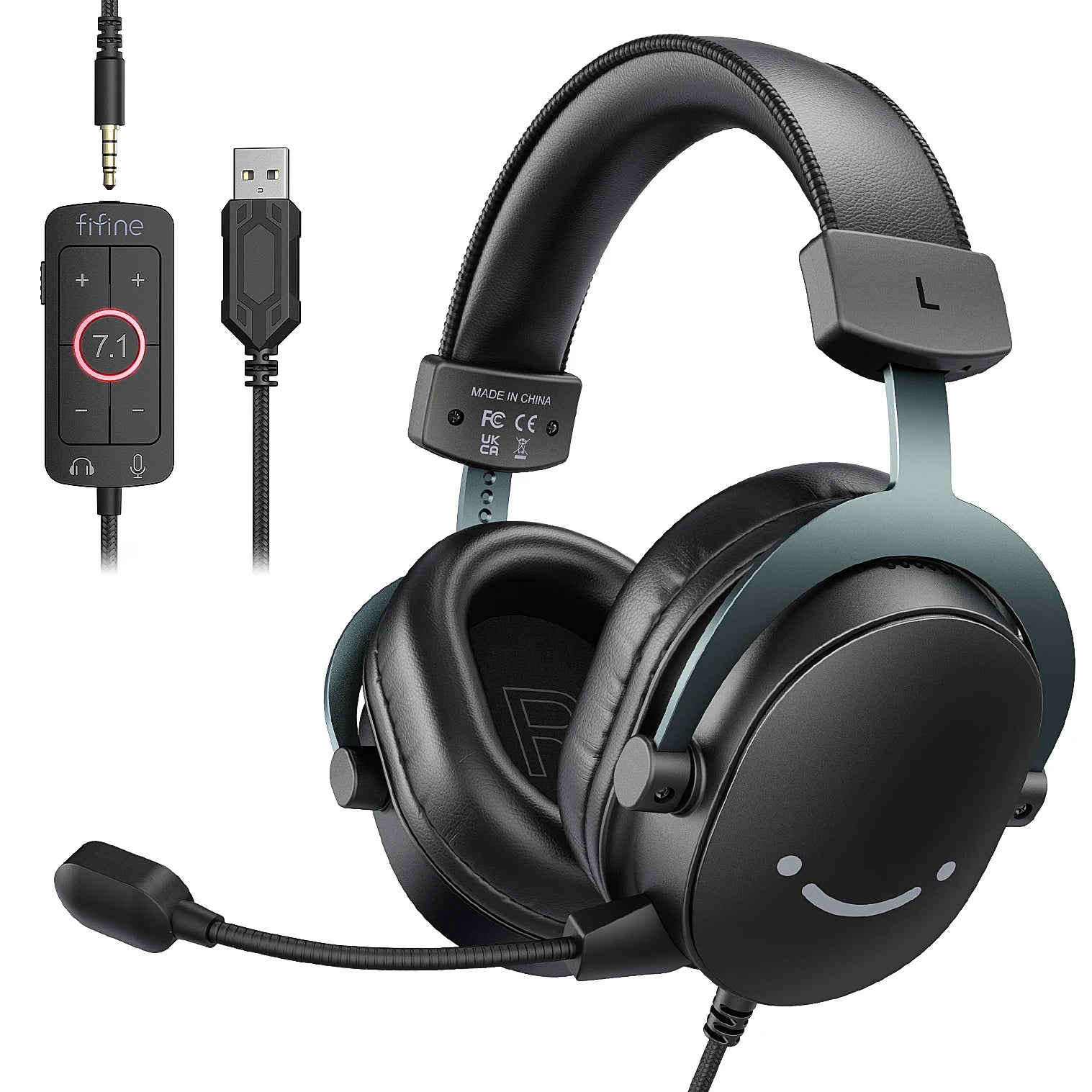 Casque Gaming FIFINE avec Micro 3,5 mm