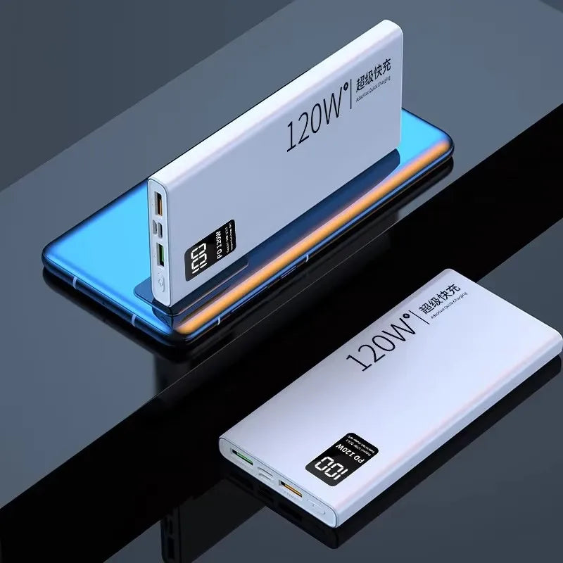 Batterie Externe 80000 mAh Charge Rapide