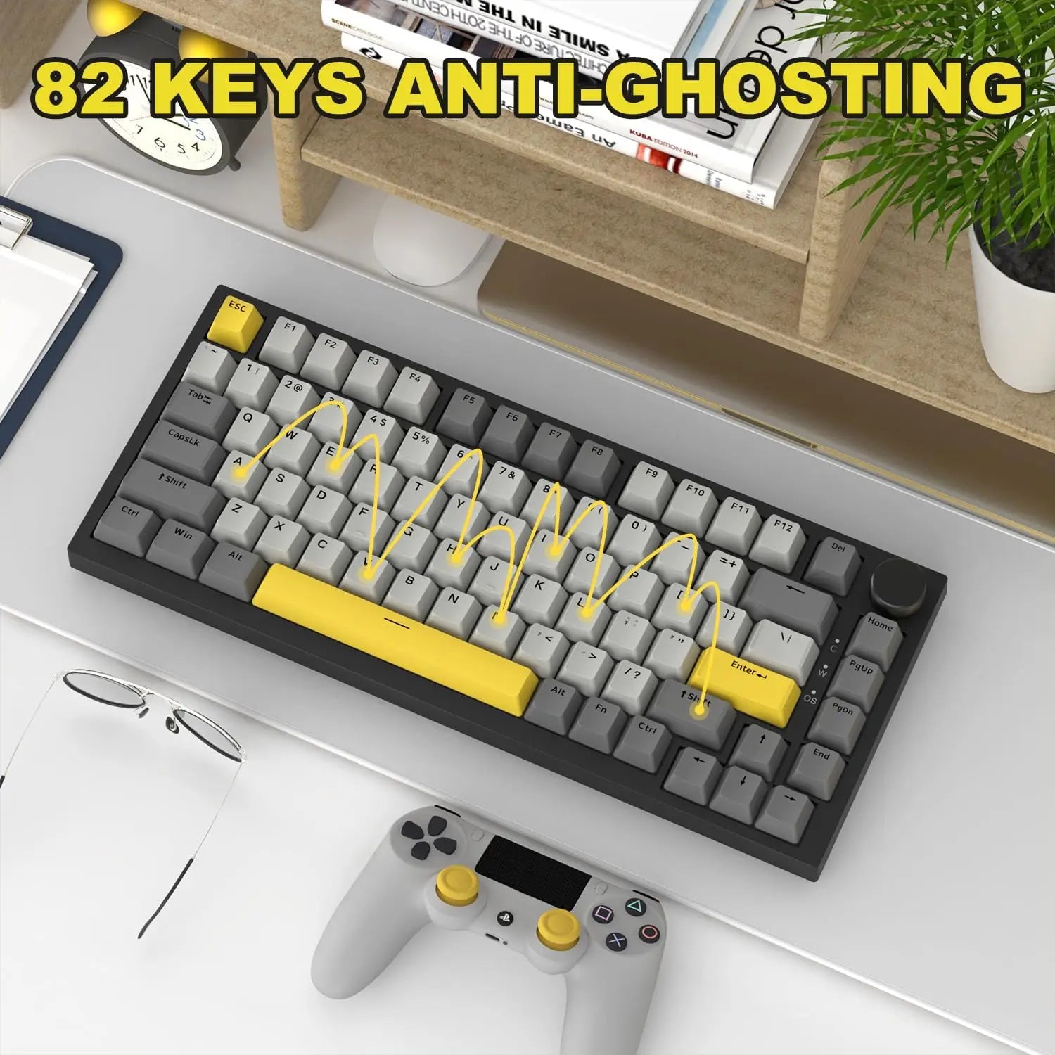 Clavier Mécanique Gaming 82 touches
