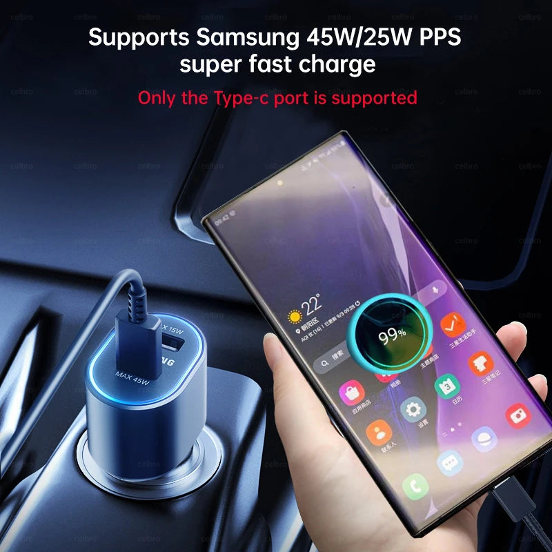 Chargeur Samsung USB-C 45W Super Fast Charge