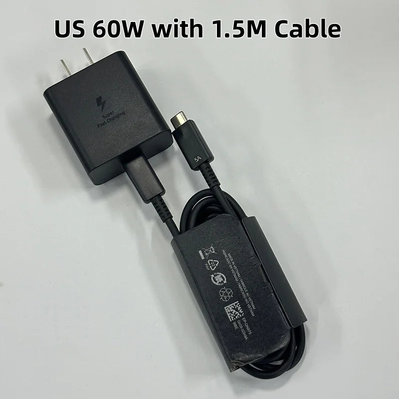 Chargeur Samsung USB-C 60W Super Fast Charge