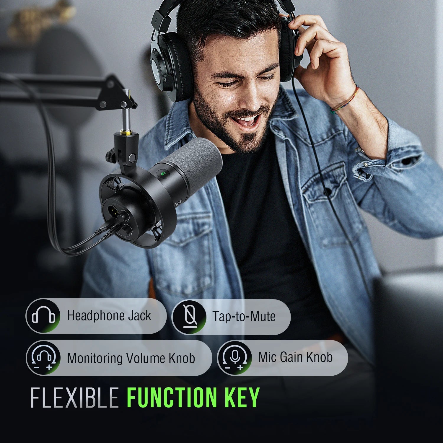 Microphone Dynamique FIFINE USB/XLR