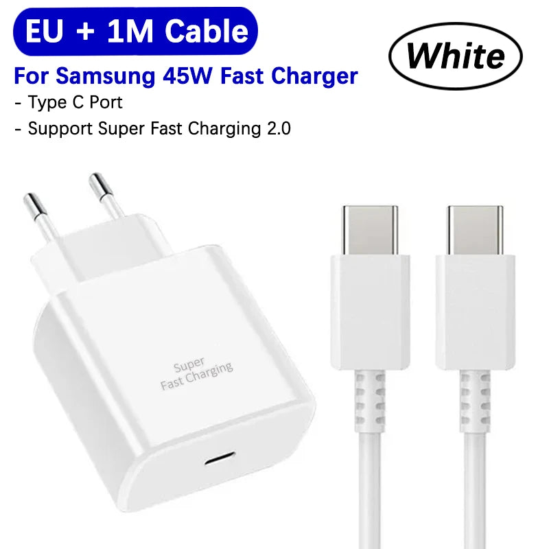 Chargeur Rapide Samsung 45W