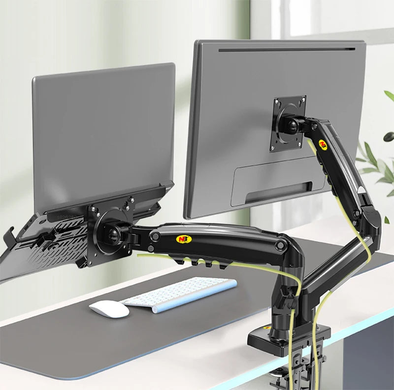 Support Double Écran + PC Portable