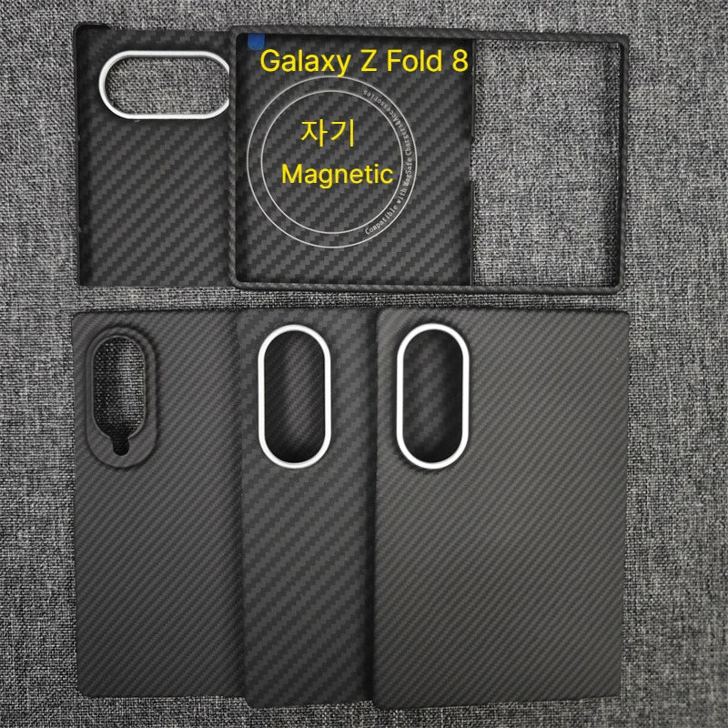 Coque Magnétique Carbone Samsung
