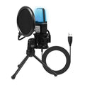 Microphone RGB avec Filtre Anti-pop