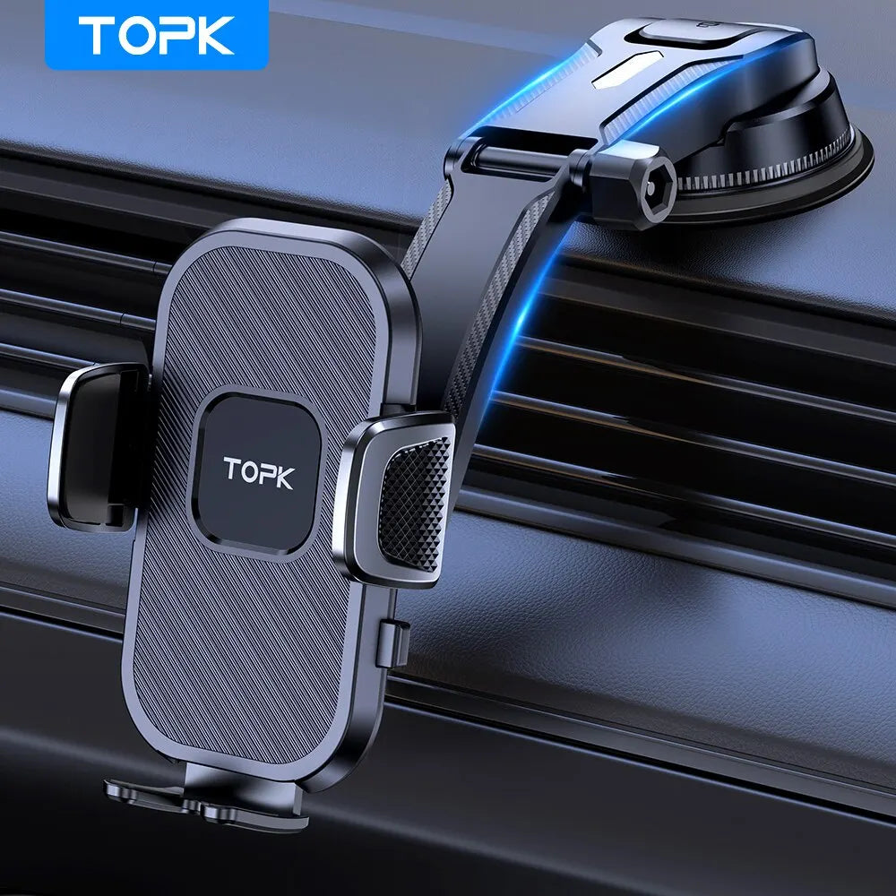 Support Téléphone Voiture – Fixation Automatique
