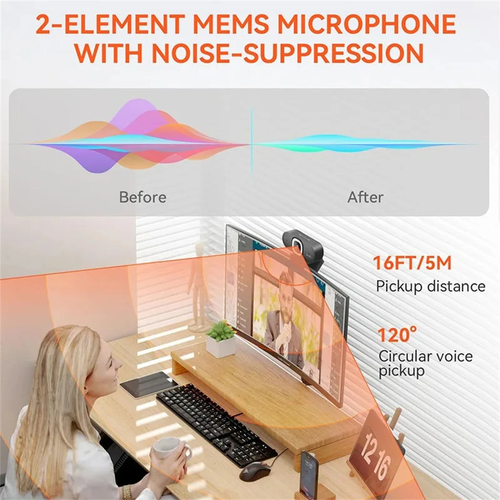 Webcam 4K HD